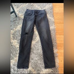 Hudson Jeans Dark Gray Skinny Jeans